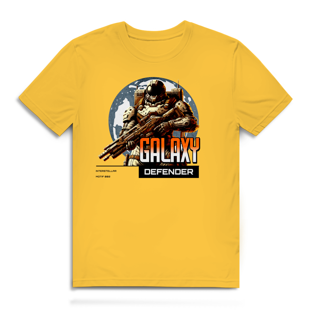 Premium Bio T-Shirt Interstellar - M002 - Galaxy Defender