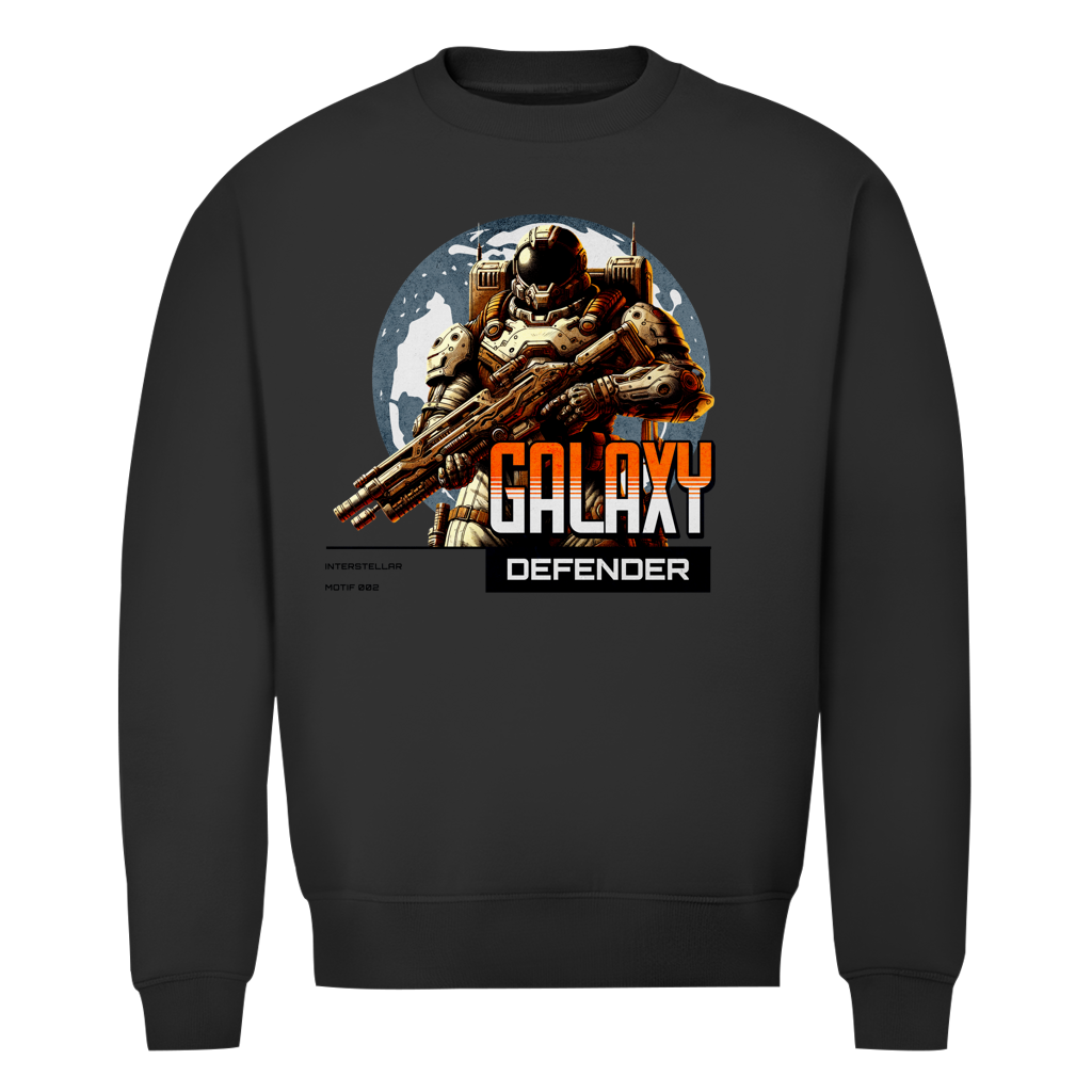 Premium Bio Sweatshirt Interstellar - M002 - Galaxy Defender