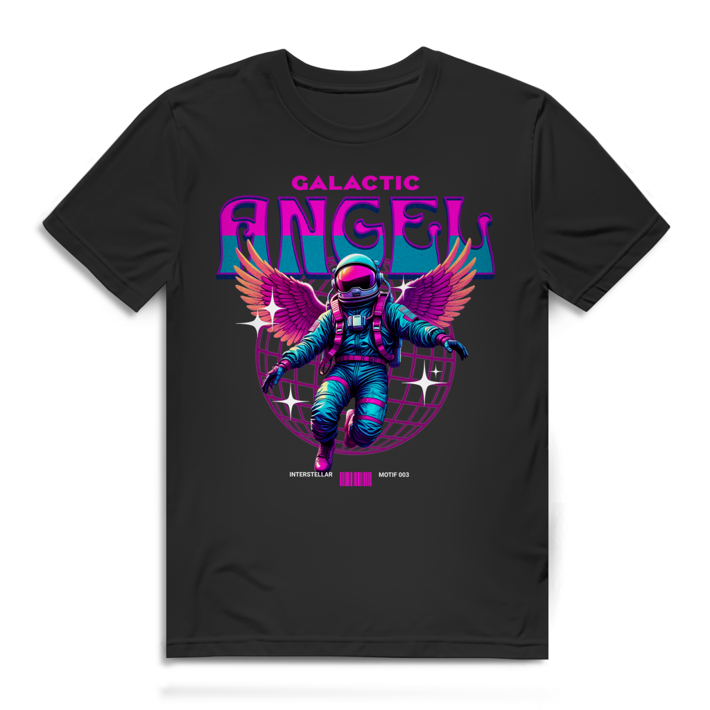 Premium Bio T-Shirt Interstellar - M003 - Galactic Angel