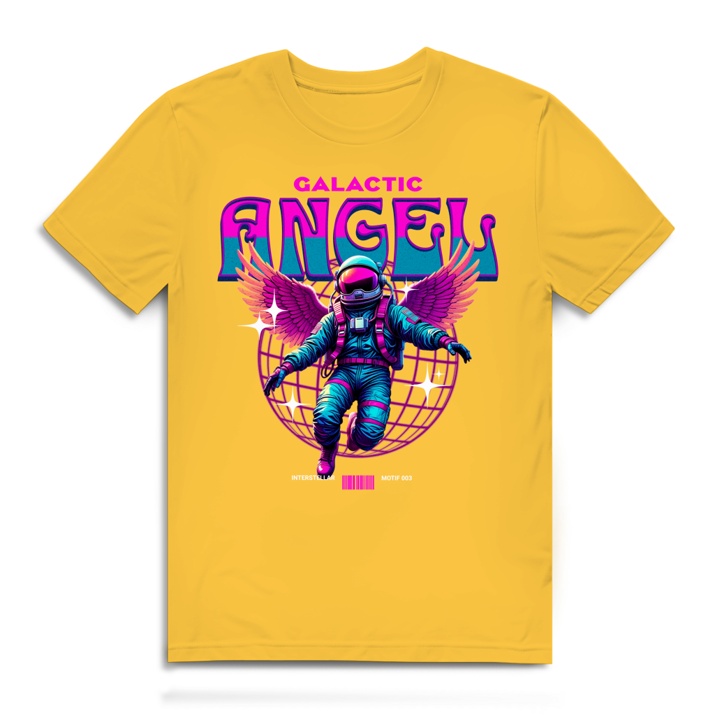 Premium Bio T-Shirt Interstellar - M003 - Galactic Angel
