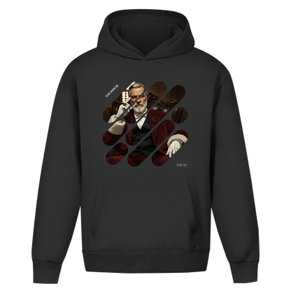 Oversize Hoodie Ohne Kordel Noir Symphonie - M001 - Christmas G