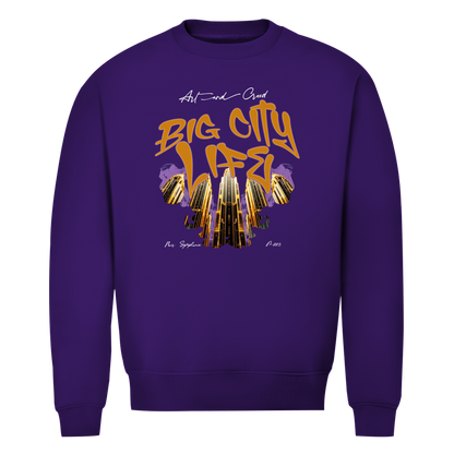 Premium Bio Sweatshirt Noir Symphonie - M003 - Big City Life