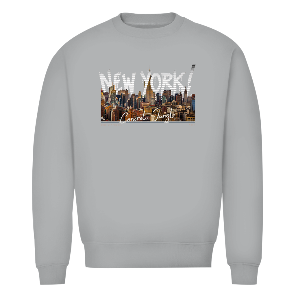 Premium Bio Sweatshirt Noir Symphonie - M004 - Concrete Jungle