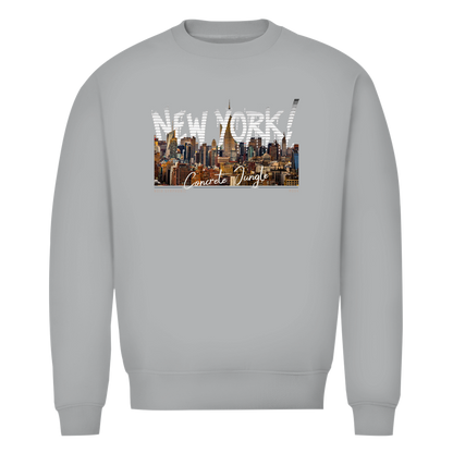 Premium Bio Sweatshirt Noir Symphonie - M004 - Concrete Jungle