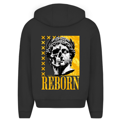 Herren Oversize Zipper Hoodie Marble Reborn - M002 - Reborn